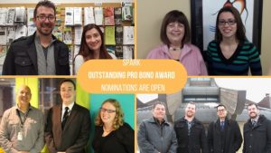 Nominations for the Spark Outstanding Pro Bono Award are open! Here are our past winners.